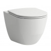 Laufen PRO závesné rimless/comfort WC 56x36x45 cm,hlboké splach.,zvýš.sed.výška o 5cm,Biel H8219620000001