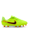 Nike Tiempo Legend 10 Academy Juniors Firm Ground Football Boots Volt/Black 3 (35.5)