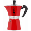 BIALETTI Moka Express 6 porcí červená