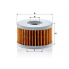 MANN FILTER Olejový filter MH 68