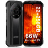 Smartfón DooGee S110 12 GB / 256 GB 4G (LTE) čierny