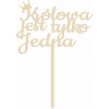 TOPPER KRÁĽOVNÁ MÁ LEN JEDNU NARODENINOVÚ OSLAVU EKO NÁPIS