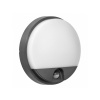 LED svietidlo AGAT 10W, senzor pohybu, IP54, 4000K, grafit