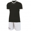Futbalový set dres + šortky Givova Kit Revolution, čierna / biela Veľkosť: 4XS