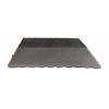 Tatami puzzle CHECKER 1m x 1m x 2cm černo-šedá