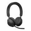 Jabra Evolve2 65, UC Stereo Slúchadlá s mikrofónom Bezdrôtový Pres hlavu Kancelária / call centrum USB Typ-A Bluetooth Čierna (26599-989-999)
