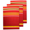 Home Elements Sada 3 ks Utierka 50*70 cm Červená