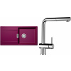 Set Schock S9-9 (dřez Mono D-100L Berry + baterie Epos.120 Chrom)