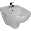 Jika LYRA PLUS bidet závěsný 53cm s otvorom pre bateriu, s postrannými otvormi, biely H8303810003041
