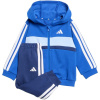 Detská tepláková súprava adidas Essentials Tiberio 3 Stripes Fleece blue KC6004 74cm
