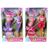 Steffi Love: Bábika s kočíkom v 2 verziách - Simba Toys