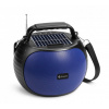 Solárny reproduktor Kisonli SC-22, Bluetooth, USB, SD, AUX – modrá