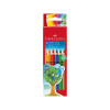 FABER-CASTELL trojhranné farbičky Jumbo GRIP - 6 rôznych farieb