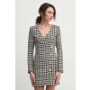 Šaty Marciano Guess SEVILLA čierna farba, mini, áčkový strih, 5RGK78 7278A 5RGK78.7278A 36