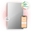 Klarstein La Palma 1000 smart, infračervený ohrievač 2 v 1, 120 x 60 cm, 1000 W, zrkadlová predná časť (HTR10-LaPalmaS1000W)