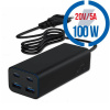 GAMBIRD GaN, 2xType C/2xUSB, Nabíjačka 100W