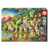 Puzzle Hidden Harbor Educa 500 dielov a Fix lepidlo
