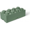LEGO® Úložný box 25 x 50 x 18 cm army zelená