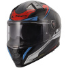 LS2 Helmets LS2 FF811 VECTOR II C SAVAGE WHITE BLUE RED-06 - XL