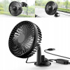 VENTILÁTOR DO AUTA USB VENTILÁTOR DÚCHADLO DO AUTA 3-RÝCHLOSTNÝ 5V