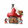Schleich 20803 Šmolkovia Domček na kľúčik s dvomi figúrkami