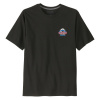 Pánske tričko Patagonia GREAT WAVES RESPONSIBILI-TEE - čierna XL