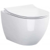 Cersanit Zen wc misa s pomaly sa sklápajúcim sedadlom závesné bez oplachovacieho kruhu biela S701-428