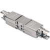 Digitus spojka RJ45 sieťový adaptér CAT 6a (surový kábel CAT 7), CAT 6A, CAT 6 [1x LSA - 1x LSA] strieborná; DN-93912