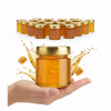 50x SKLENENÝ Pohár / Fľaša 135ml na DEZERTY MED DŽEM SVIEČKY BYLINKY + VIEČKO