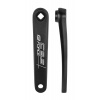 Ľavá kľučka FORCE ROAD C9.5 Al 175mm, čierna