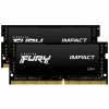 Kingston FURY Impact/SO-DIMM DDR4/32GB/3200MHz/CL20/2x16GB/Black KF432S20IBK2/32