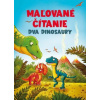 Maľované čítanie Dva dinosaury