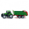 Siku Blister Traktor s univerzálnou vlečkou 1:87