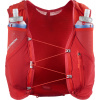 Salomon ADV Skin 5 Set flame scarlet haute red běžecká vesta Velikost: XL