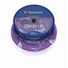 VERBATIM DVD plus R 16x/4.7GB cena za balení 25 ks