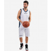 KIT POWER INTERLOCK basketbalový set biela-modrá 2XL