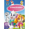 Jiri Models Vymaľovanky A4 so samolepkami Labková patrola