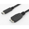 PremiumCord USB-C/M - USB 3.0 Micro-B/M, 0,6m ku31cmb06bk