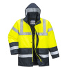 Portwest S466 Hi Vis Contrast Traffic Reflexná bunda žltá/žltá žltá