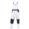ARDON®4Xstretch® Pracovné nohavice s trakmi biele 58 H6602/58