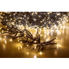 Reťaz MagicHome Vianoce, 1120 LED teplá biela, jednoduché svietenie, 230V, 50 Hz, IP44, exteriér, osvetlenie, L-10 m