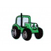 Nažehlovačka nákladní auto, traktor, bagr, vláček, míchačka Varianta: 13 zelená pastelová traktor, Balení: 1 ks