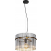 Globo Lighting Gorley závesné svietidlo 1x60 W čierna-dymová 15698H