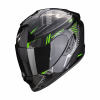 Moto přilba SCORPION EXO-1400 EVO AIR SHELL černo/zelená - Velikost XS