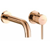 Rea batéria umývadlová podomietková Lungo Rose Gold REA-B8548