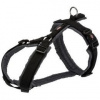 Trixie Premium trekingový postroj černá/grafit S-M:hruď:44-53 cm/20 mm