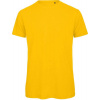 B&C | Inspire T /men, Pánske tričko Medium Fit z bio bavlny, žltá gold, L