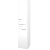 Dreja Vysoká skriňa s košom na bielizeň DOS SVD2ZK 35 - M01 Biela mat / Úchytka T02 / M01 Biela mat / Levé