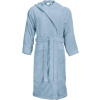 The One | Bathrobe hooded, Župan s kapucňou, modrá light, 2XL/3XL