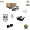 KEY UNDERKIT 1x INT,1xCF,1x CT-202,1x RX4,1 pár FT-32,1x SUB-44WR sada pre podzemný pohon do 3m / krídlo (Set od KEY pre podzemné motory)
